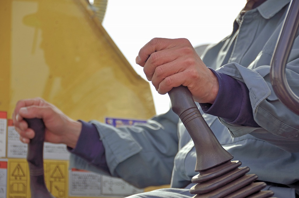 重機オペレーターとして現場を支える仕事